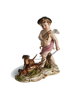Meissen, Cupid Hunting, Model Q182