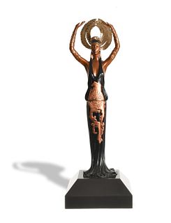Erte Bronze, 'Triumph' 342/375