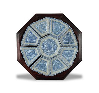 Chinese Sectional Plates, Early 19th Century