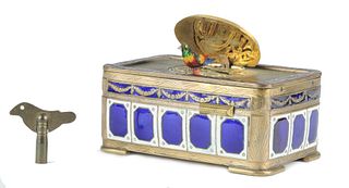 Cloisonné Music Box, 19th Century