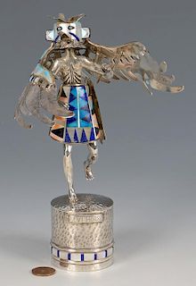 Navajo Silver Kachina, Levi Horse