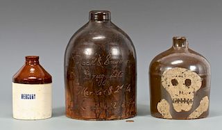 3 Southern Druggist Apothecary Related Jugs