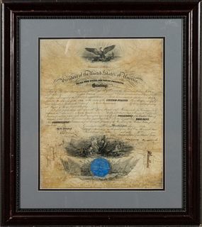 Military Appointment, Signed Theodore Roosevelt