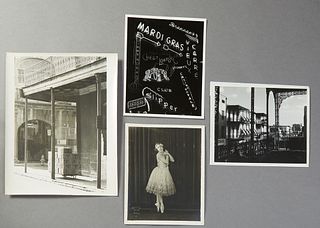Four New Orleans Photographs, 20th c., consisting of