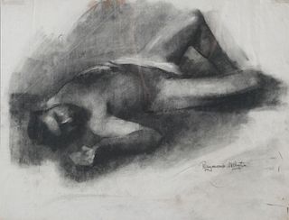 RAYMOND WHYTE, Nude Pencil on Paper