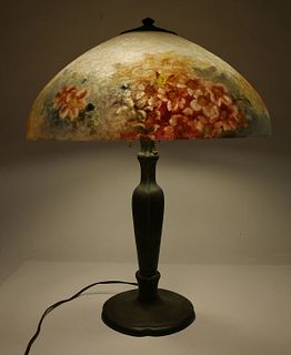 HANDEL Reverse Painted Lamp 7032