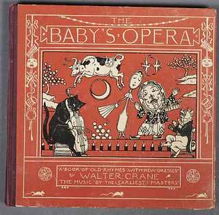 BOOK: WALTER CRANE, The Baby's Opera, 1880s