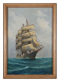 PAPALUGA, Nautical Ship Painting
