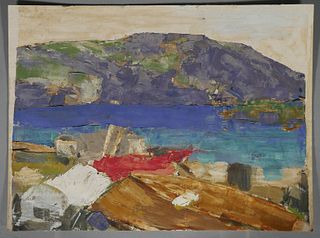 JAY CONNAWAY, Oil on Canvas, Seascape