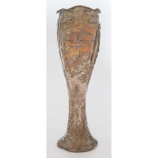 A Gorham Martele Vase with Cincinnati Significance 