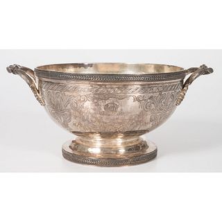 A Ball, Black & Company Silver Centerpiece Bowl