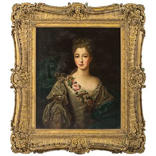A French Portrait of a Woman, 18th Century