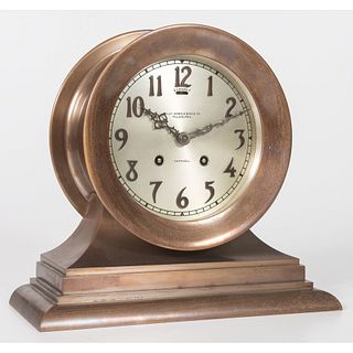 A Ships Bell Clock for Bailey, Banks and Biddle Co.