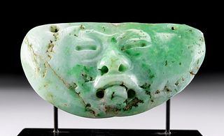 Olmec Green Stone Amulet / Pendant