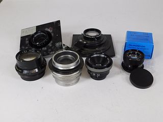 Lot of 6 Enlarger Lenses