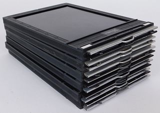 Lot of 6 Lisco Regal 4x5" Plastic Film Holders