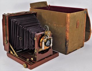 Unknown Early Wooden 5x7 Field Camera