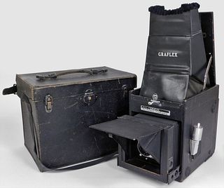 Graflex Super D 4x5 folding Camera
