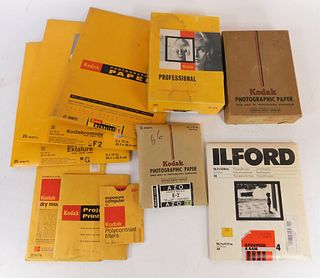 Lot of Kodak Photographic Paper