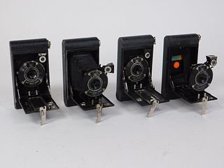 Lot of 4 Kodak Vest Pocket Cameras #2