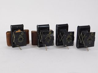 Lot of 4 Kodak Vest Pocket Cameras #3