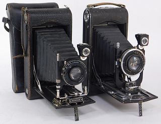 Lot of 2 Kodak Folding Cameras #6