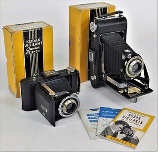 Lot of 2 Kodak Vigilant Cameras in Boxes