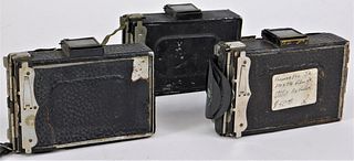 Lot of 3 Kodak Premoette Junior Cameras