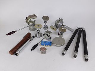 Lot of Linhof Tripods and heads