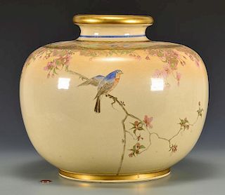 Large Japanese Porcelain Urn