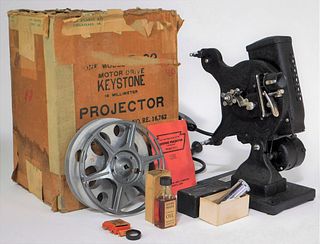 Keystone Model D-62 16mm Movie Projector