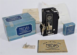 Midas 9-1/2mm Film Camera and Projector
