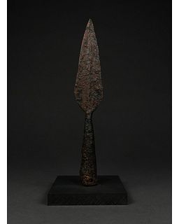 VIKING AGE SOCKETED IRON SPEAR