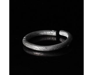 CELTIC IRON AGE SILVER RING