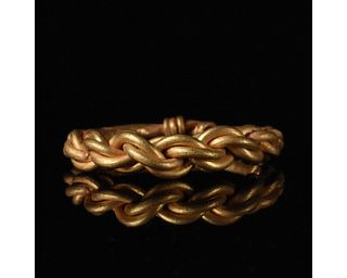 VIKING GOLD TWISTED RING