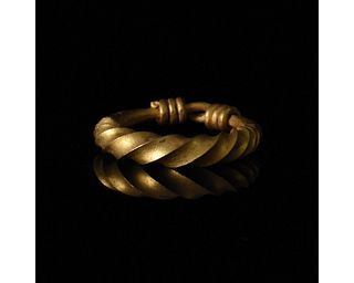 VIKING GOLD TWISTED RING