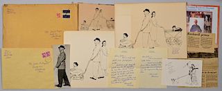 Norman Rockwell Archive inc. Signed Letters