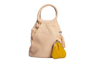 Gianfranco Ferré - Lot comprising bag and purse
