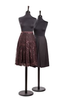 Hermès - Paris - Lot of two skirts
