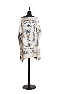 Hermès - Paris - Scarf dress À propos de bottes