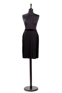 Yves Saint Laurent rive gauche - Pleated wrap skirt 