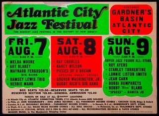 Atlantic City Jazz Festival.