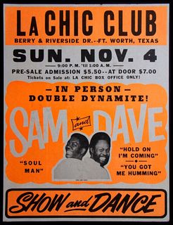Sam and Dave, La Chic Club.