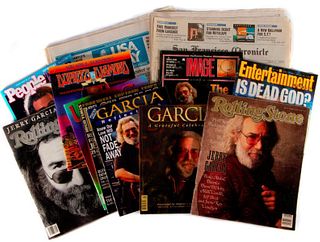 Grateful Dead themed magazines.
