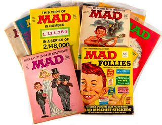 Mad Magazines.