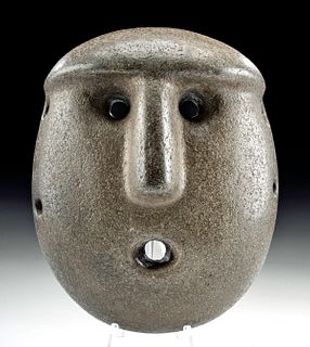 Alamito / Mapuche Stone Mask w/ Surprised Expression