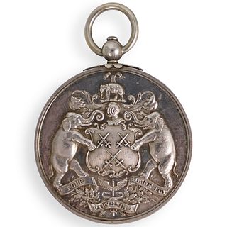 19th Cent. Sterling "Worshipful Company of Cutlers" Insignia Medallion