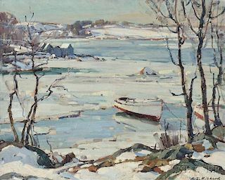 Aldro Thompson Hibbard (American, 1886-1972)      Frozen River