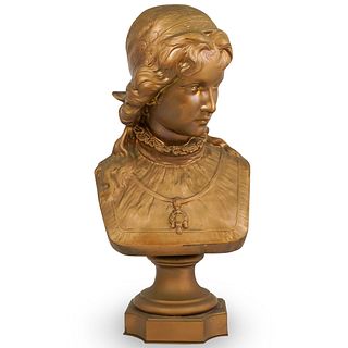 Cesar Ceribelli (Italian, 1841â€“1918) Bronze Bust