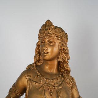 Attrib. Charles-Octave Levy Bronze Sculpture